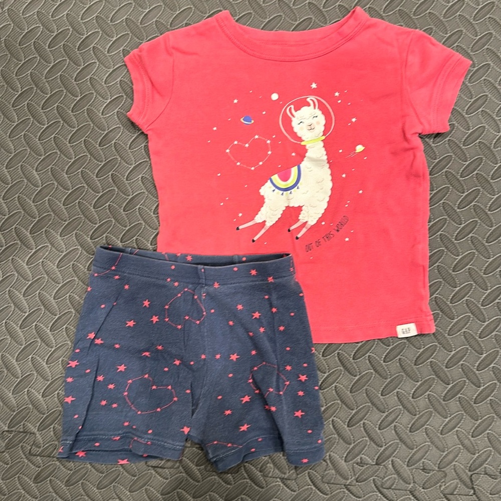 BabyGap 2T Organic PJ set